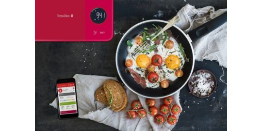 Balance TERRAILLON Connéctée NUTRITAB Cranberry