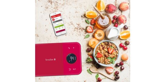 Balance TERRAILLON Connéctée NUTRITAB Cranberry