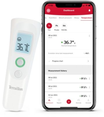Thermomètre TERRAILLON connecte thermo smart