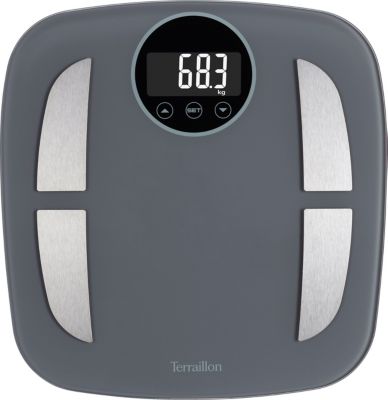 Pèse personne TERRAILLON POWER FIT Gris