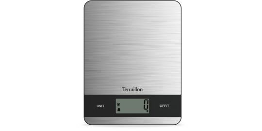 Balance de cuisine TERRAILLON SLIM STEEL 15368