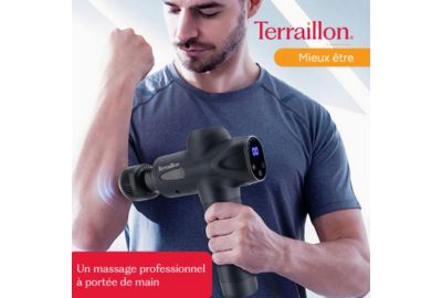 Pistolet de massage TERRAILLON de massage Expert chaud & froid