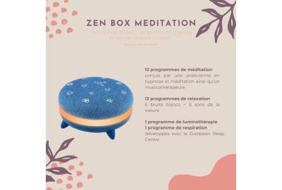 Générateur de bruits blancs TERRAILLON Zen Box Meditation