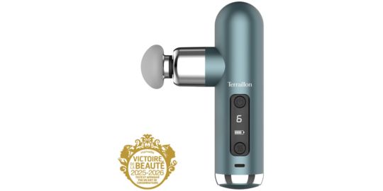 Masseur corps TERRAILLON Mini Massager 4 embouts