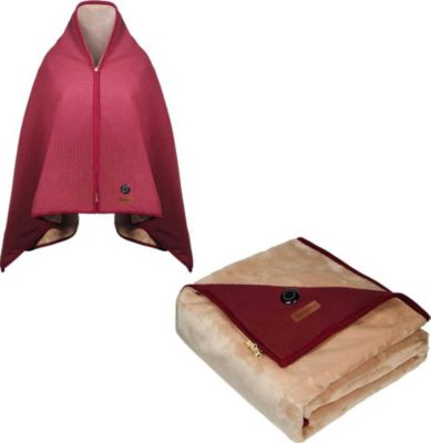 Couverture chauffante TERRAILLON NOOMA Prune