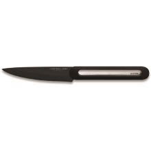 Couteau à steak LE COUTEAU DU CHEF silicone manche - lame noir Blister Pegb