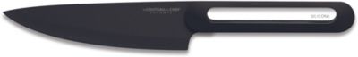 couteau chef le couteau du chef silicone manche - lame noir blister pegb