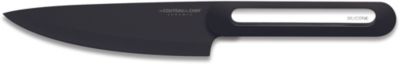 Couteau chef LE COUTEAU DU CHEF silicone manche - lame noir Blister Pegb