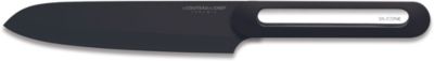 Couteau japonais LE COUTEAU DU CHEF silicone manche - lame noir Blister Pegb