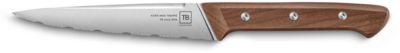 Couteau à steak TB 11cm lame dentée Brigade Bois