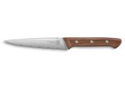 Couteau à steak TB 11cm lame dentee Brigade Bois