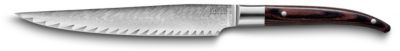 Couteau chef LAGUIOLE HERITAGE TB 22cm Lag expression bois noir lame Damas