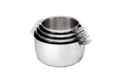 Batterie de cuisine KITCHEN FUN Move On 4 casseroles diam14-16-18-20cm