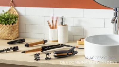 Voir la vidéo pour CALOR Fer Multistyle CF4230C0