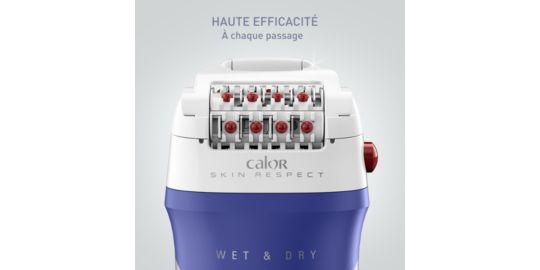 Epilateur électrique CALOR Skin respect EP8064C0