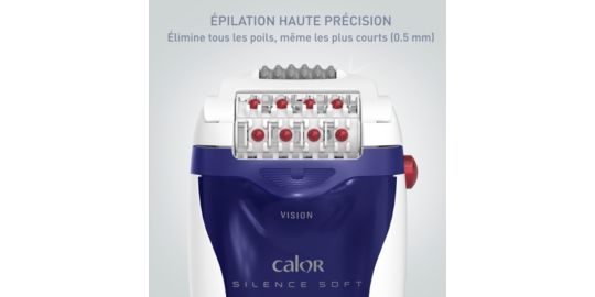 Epilateur électrique CALOR Silence soft EP5624C0