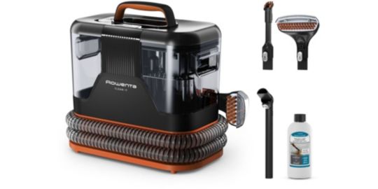 Rowenta Clean It IN5011F0 : aspiration 12,5 kPa et réservoirs amovibles