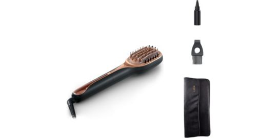 Brosse réparatrice et soin du cheveu CALOR CF9940C0 Hair therapist vapeur
