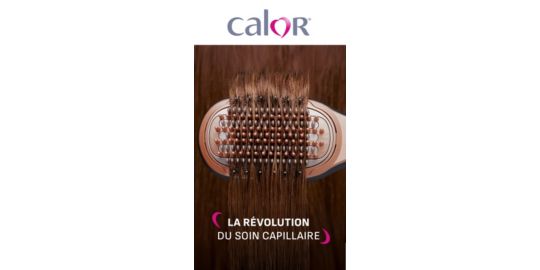 Brosse soufflante CALOR CF9940C0 Hair therapist