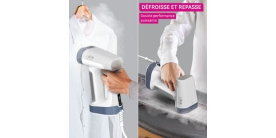 Défroisseur vapeur CALOR Pure Force 2 en 1