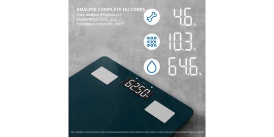 Pèse personne connecté ROWENTA BODY UP 2.0
