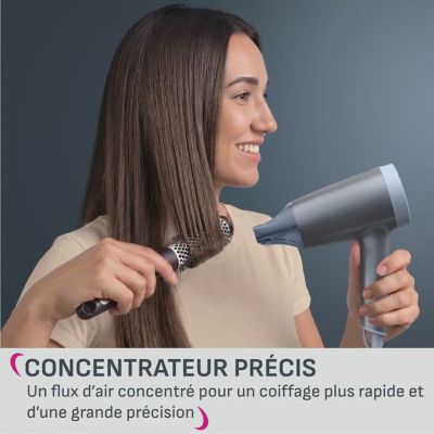 Voir la vidéo pour Sèche-Cheveux CALOR Air Serenity Bleu CV1812C0
