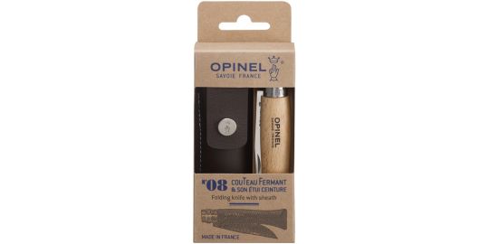 Couteau OPINEL No 08 Inox hêtre tradition