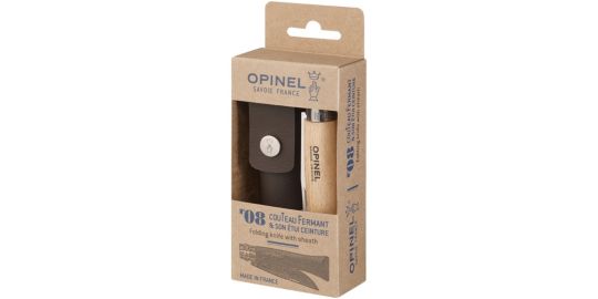 Couteau OPINEL No 08 Inox hêtre tradition