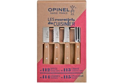 Set de couteaux OPINEL Les essentiels naturels