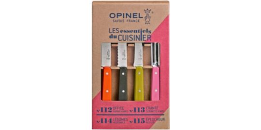 Bloc couteaux OPINEL Les Essentiels Fifties 4 couteaux