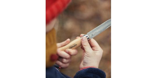 Couteau OPINEL NO7 mon 1er Opinel Hetre