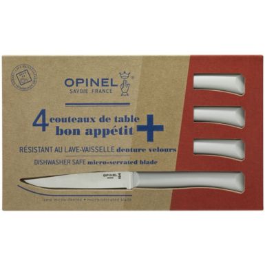 Couteau à steak OPINEL Bon Appétit + Nuage 4 couteaux de table