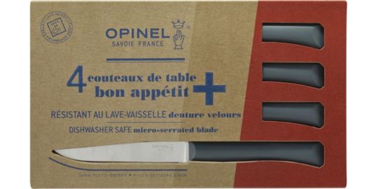 Couteau OPINEL Bon Appétit 4 couteaux