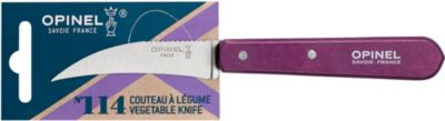 Couteau d'office OPINEL a Legumes No114 aubergine