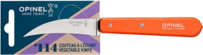 Couteau d'office OPINEL à Légumes No114 mandarine