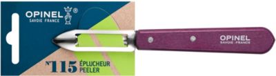 Couteau éplucheur OPINEL No115 aubergine