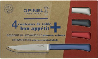 Set de couteaux OPINEL Bon Appétit + Primo 4 couteaux de table
