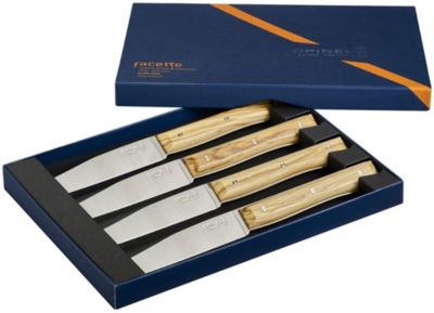 Set De Couteaux Opinel Coffret Facette 4 Olivier