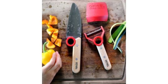 Set de couteaux OPINEL Coffret Le Petit Chef Rouge CE