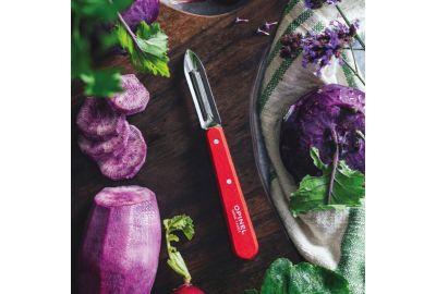 Couteau éplucheur OPINEL N115 rouge