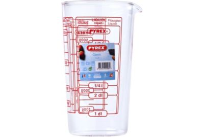 Verre doseur PYREX verre mesureur 0.5L