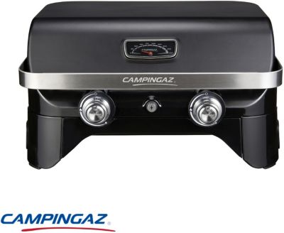 Barbecue gaz CAMPINGAZ Attitude LX noir 2 brûleurs à poser 58 cm