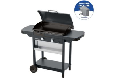 Plancha gaz CAMPINGAZ sur chariot EX plus + housse