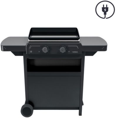 Plancha Électrique Campingaz Sur Chariot Electric 2 Exd Fonte Em