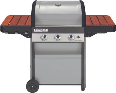Barbecue gaz CAMPINGAZ 3 SERIES CLASSIC WLX inox 3 brûleurs sur chariot 61 cm
