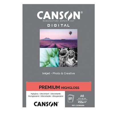 Papier photo CANSON Premium High Gloss 10x15