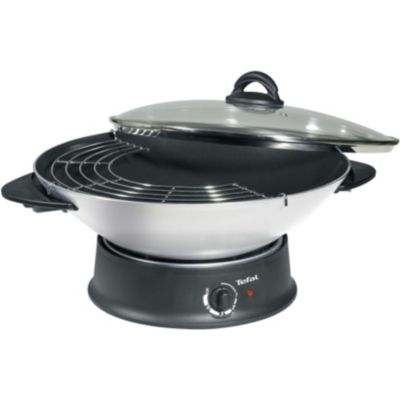 Wok électrique TEFAL WO300010 SILVER Wok électrique TEFAL WO300010 SILVER