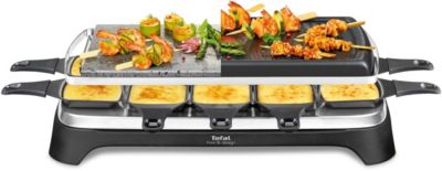 Appareil à Raclette 3 en 1 Raclette Gril Crêpier Multifonction Plaque  antiadhésive 8 personnes - Prix en Algérie