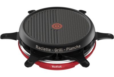 Raclette TEFAL RE12A512 Colormania rouge