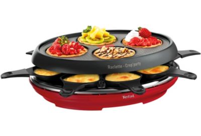 Raclette TEFAL Colormania rouge RE310512